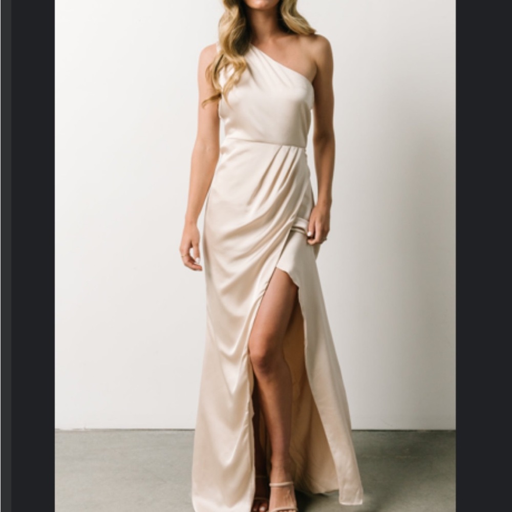NWT Baltic born champagne dress